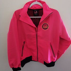 Neon Pink Spring Jacket (Womens)